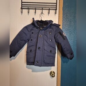 Diesel Dark Blue Kids Puffer Jacket
